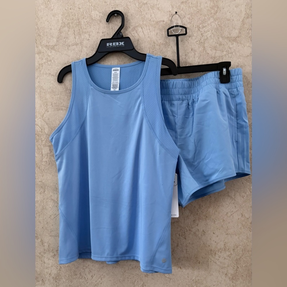 RBX Live Life  Active Tank and Shorts  Set